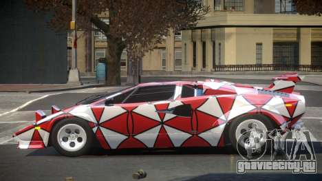Lamborghini Countach RT L4 для GTA 4