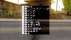 Super Fast Weapon Selector для GTA San Andreas