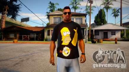 Homer T-Shirt для GTA San Andreas