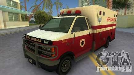 Ambulance from GTA IV для GTA Vice City
