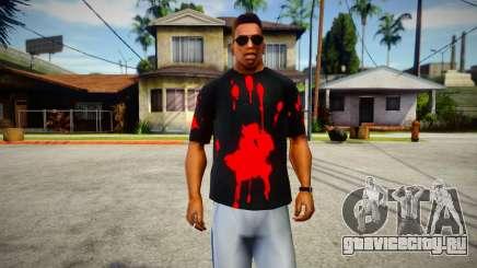 Bloody Print T-Shirt для GTA San Andreas