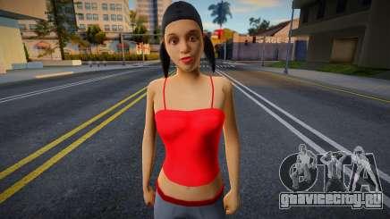 GTA SA:DE Katie Zhan для GTA San Andreas