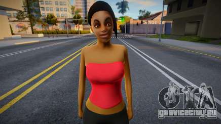 GTA SA:DE Barbara Schternvart для GTA San Andreas