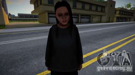 Симпатичная девушка в юбке для GTA San Andreas
