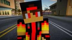 Minecraft Boy Skin 36 для GTA San Andreas