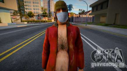 Swmotr2 в защитной маске для GTA San Andreas