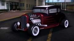 1931 Ford Model A Coupe Hot Rod Stripes V1 для GTA Vice City