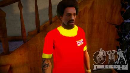 Camisa de empleado OXXO для GTA San Andreas