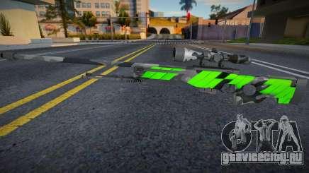 AWP Neural from CS:GO (Green) для GTA San Andreas