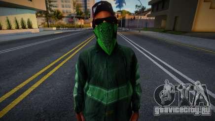Ryder with bandana (Al Upscaled) для GTA San Andreas