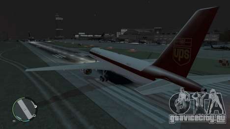 Boeing 757-200 UPS S1 для GTA 4
