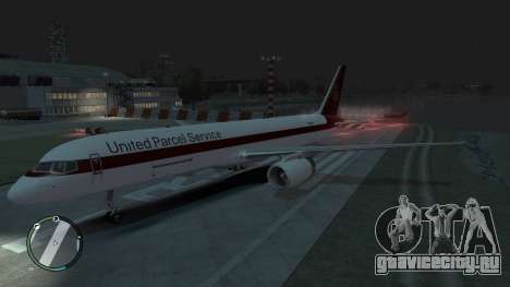 Boeing 757-200 UPS S1 для GTA 4