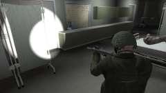 Luty Improvised SMG Working Flashlight для GTA 4