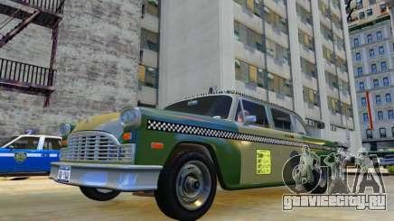 Checker Marathon 1982 Chicago-Taxi для GTA 4