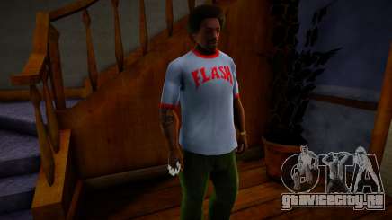 Flash Gordon Flash Shirt Mod для GTA San Andreas