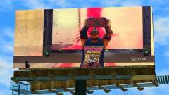 Rey Mysterio Champion WWE2K22 Billboard для GTA Vice City