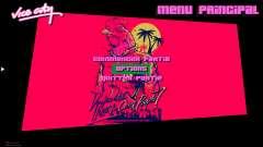 Hotline Miami Menu HD v2 для GTA Vice City