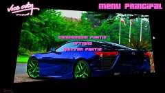 Lexus Menu 1 для GTA Vice City