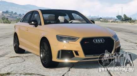 Audi RS 3 Sedan (8V) Tumbleweed [Replace] для GTA 5