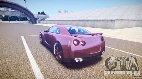 Nissan GT-R R35 2010 для GTA 4