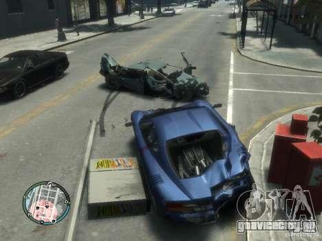 Реалистичные повреждения авто для GTA 4