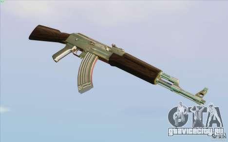 Low Chrome Weapon Pack для GTA San Andreas