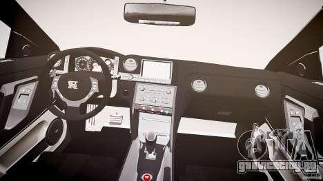 Nissan GT-R R35 2010 для GTA 4