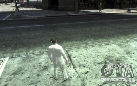 Отличный серо-белый костюм для GTA 4