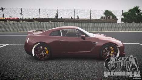 Nissan GT-R R35 2010 для GTA 4