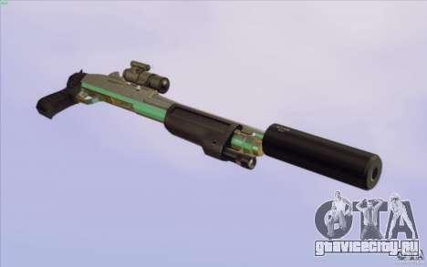 Low Chrome Weapon Pack для GTA San Andreas