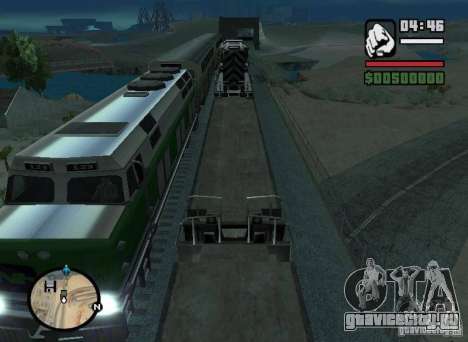 Активация путей (Новые маршруты для поездов) для GTA San Andreas