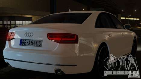Audi A8 (D4, Typ 4H) 2010 Alpha для GTA 4