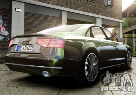 Audi A8 (D4, Typ 4H) 2010 Alpha для GTA 4