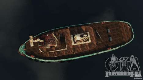 Realistic Rusty Tugboat для GTA 4