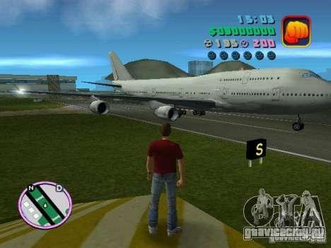 Boeing 747 для GTA Vice City
