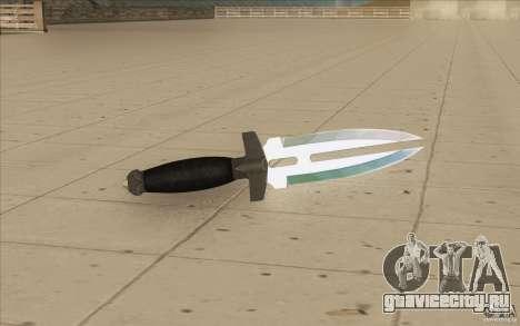 Low Chrome Weapon Pack для GTA San Andreas