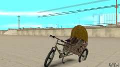 Manual Rickshaw v2 Skin4 для GTA San Andreas