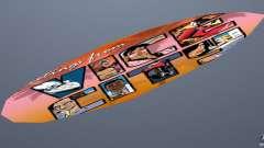 Surfboard 1 для GTA Vice City