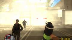 Дымовая граната HD для GTA San Andreas