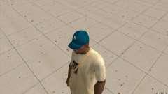 Кепка newyorkyankiys синяя для GTA San Andreas