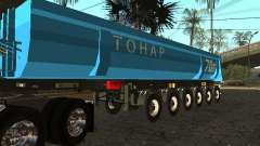 Шестиосный полуприцеп-самосвал ТОНАР 95231 для GTA San Andreas
