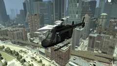 Black U.S. ARMY Helicopter v0.2 для GTA 4