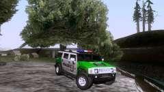Hummer H2 Polizei для GTA San Andreas