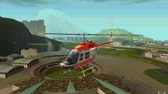 Bell 206 B Police texture2 для GTA San Andreas