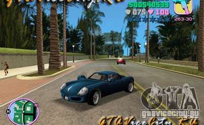 Porshe из GTA 3 для GTA Vice City