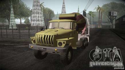 Урал 4320 Бетономешалка для GTA San Andreas