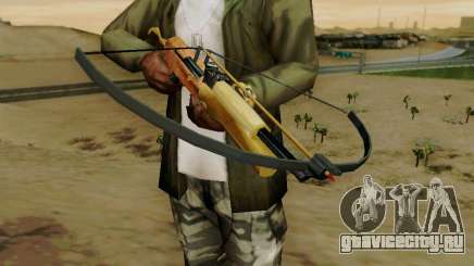 Рабочий арбалет со стрелами для GTA San Andreas