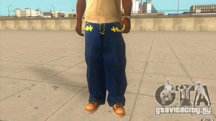 Karl Kan Puzzle Jeans для GTA San Andreas