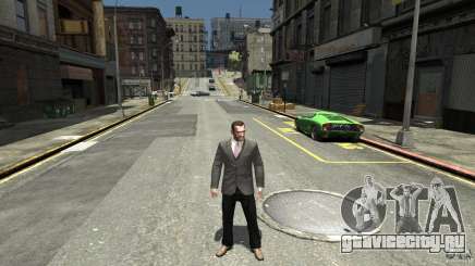 Чёрные джинсы для GTA 4