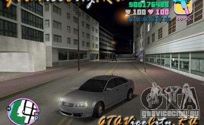 AUDI RS6 для GTA Vice City